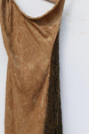 OUDE WAAG Core Velvet Strap Dress OW-23SS-DS10 Ginger